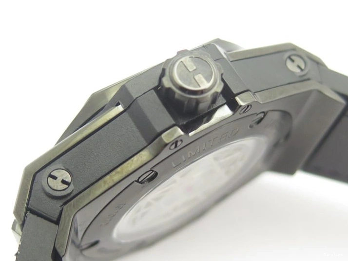 MIROTIME 1229 TechFriendly Aquatimer SS IW3290 RSF 1:1 Best Edition Black Dial on Black Rubber Strap A 7076